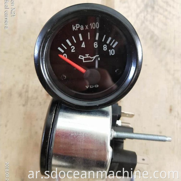 Sd16sd22sd23sd32 Oil Pressure Gauge D2102 01000 5